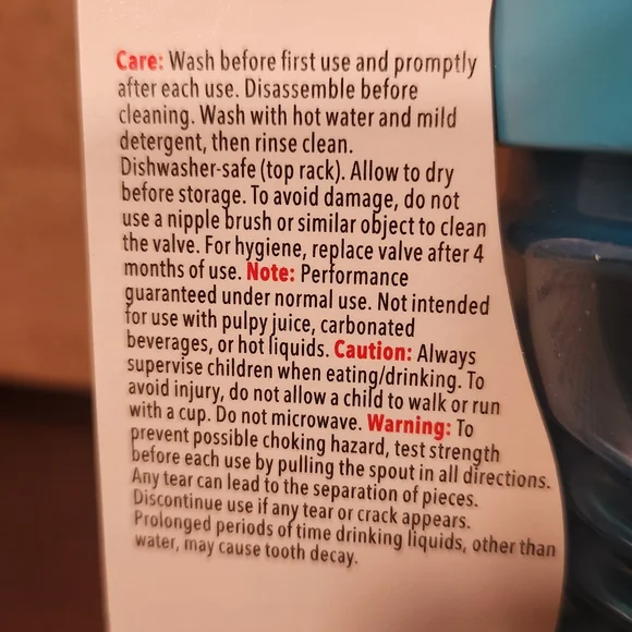 Leak-Proof Blue Sippy Cup - Picture 4 of 7